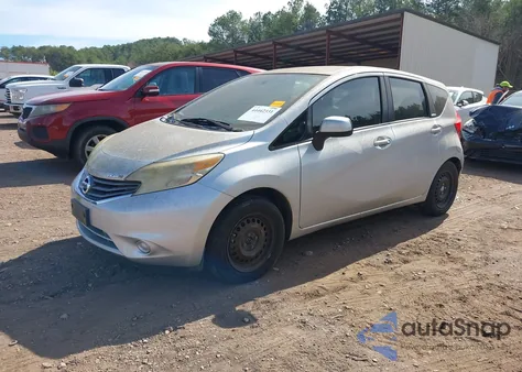 2014 Nissan Versa Note S (Sr) z USA, uszkodzony, nr VIN 3N1CE2CP7EL423786